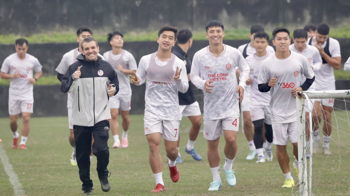 Thể Công Viettel quyết gieo sầu cho Hải Phòng ở vòng 12 V-League